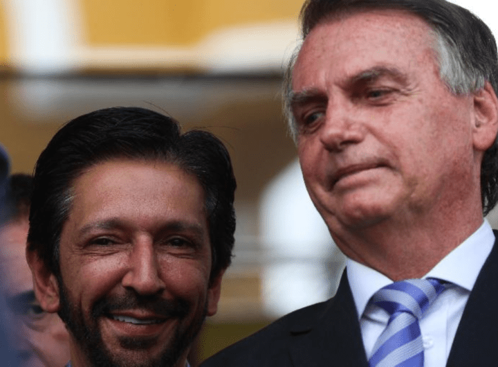 Ricardo Nunes e Jair Bolsonaro