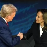 Donald Trump e Kamala Harris