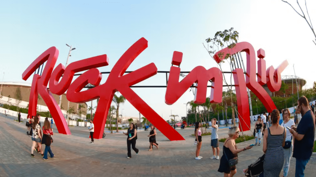 transmissão ao vivo Rock in Rio